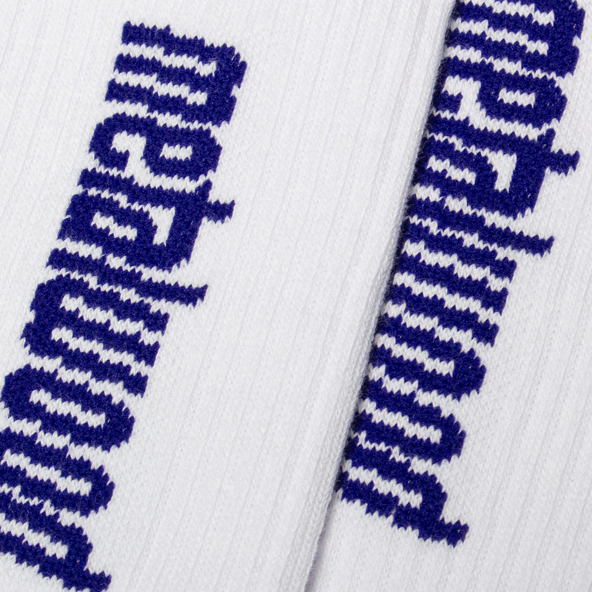 Metalwood - Metal Logo Crew Sock
Color : White