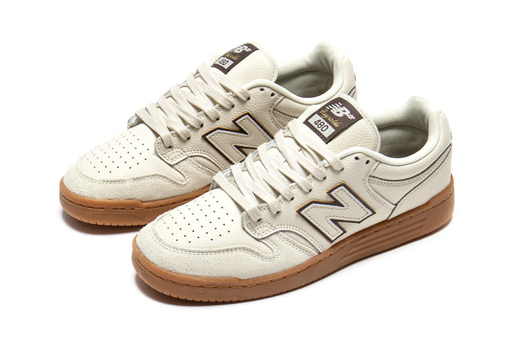 New Balance Numeric | 480 Style # NM480DRW Color : Sea Salt / Gum