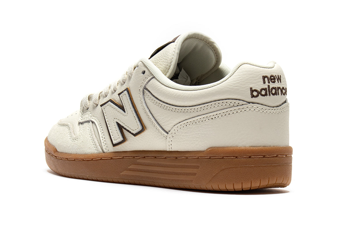 New Balance Numeric | 480 Style # NM480DRW Color : Sea Salt / Gum