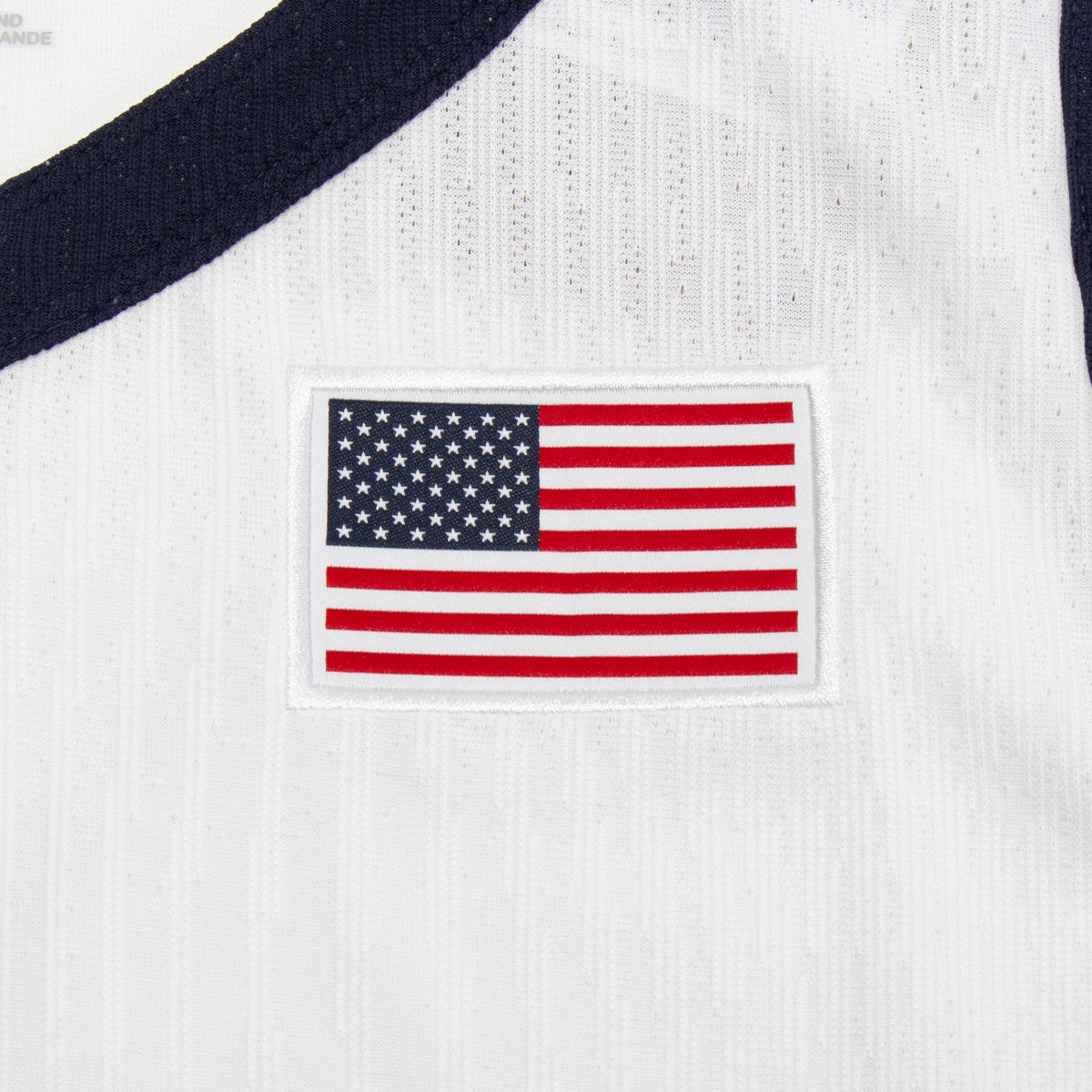 Nike SB | Sleeveless Olympic Dri-FIT Eagle Jersey Style # FZ4073-100 Color : White / Sport Red / Obsidian / Black