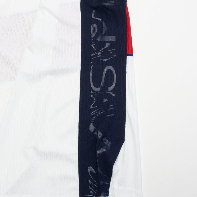 Nike SB | Sleeveless Olympic Dri-FIT Eagle Jersey Style # FZ4073-100 Color : White / Sport Red / Obsidian / Black