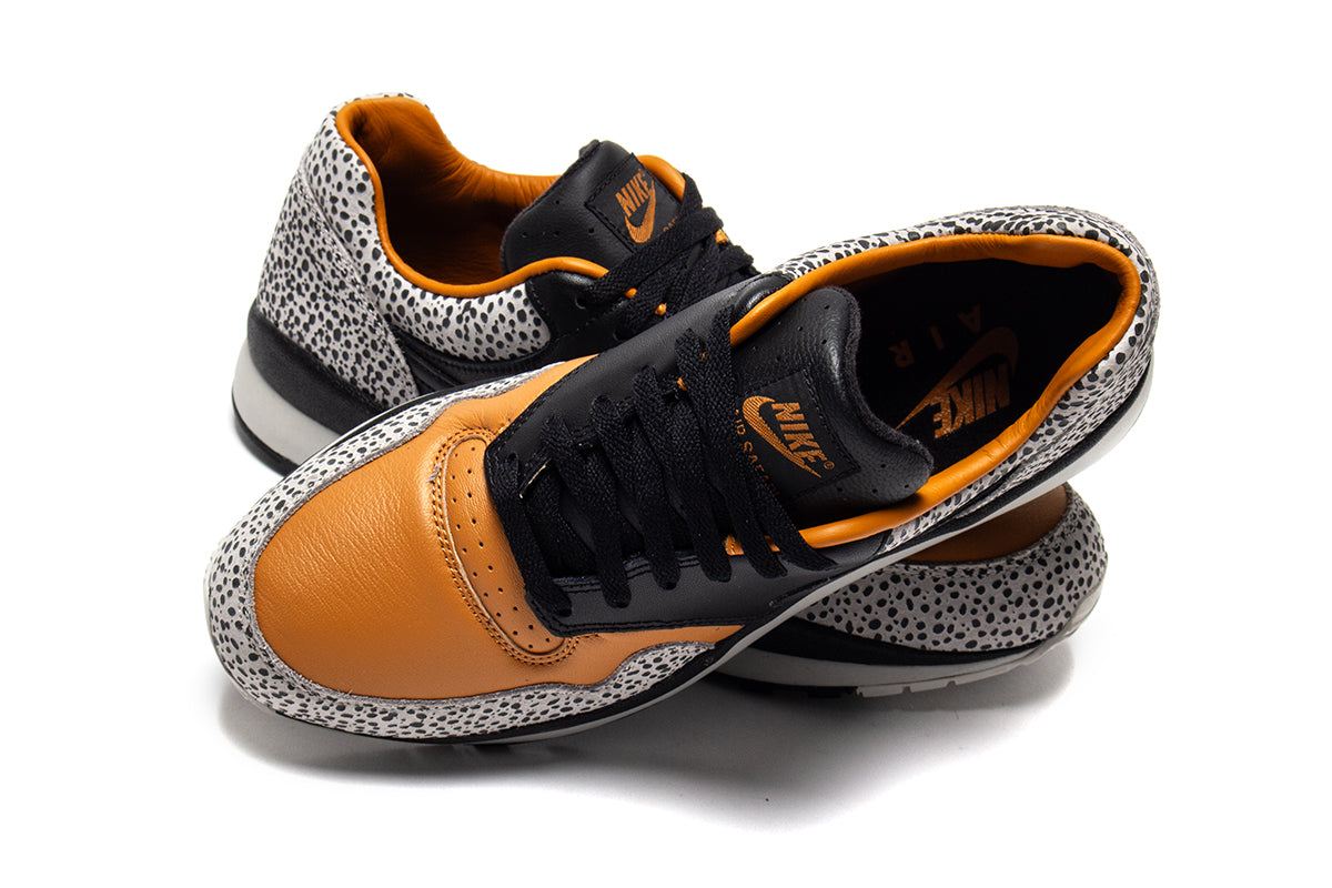 Nike | Air Safari Style # HM3818-001 Color : Black / Monarch / LT Iron Ore