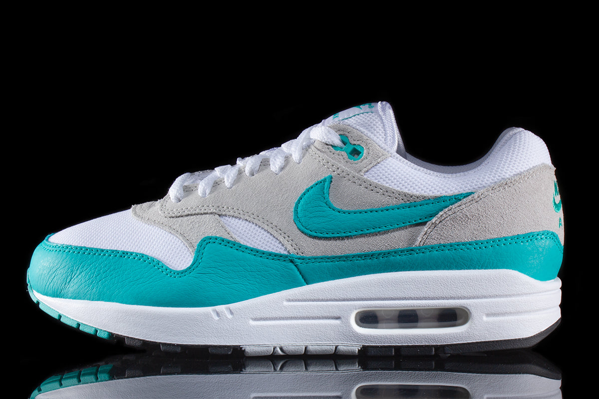 Nike | Air Max 1 'Clear Jade' Style # DZ4549-001 Color : Neutral Grey / Clear Jade