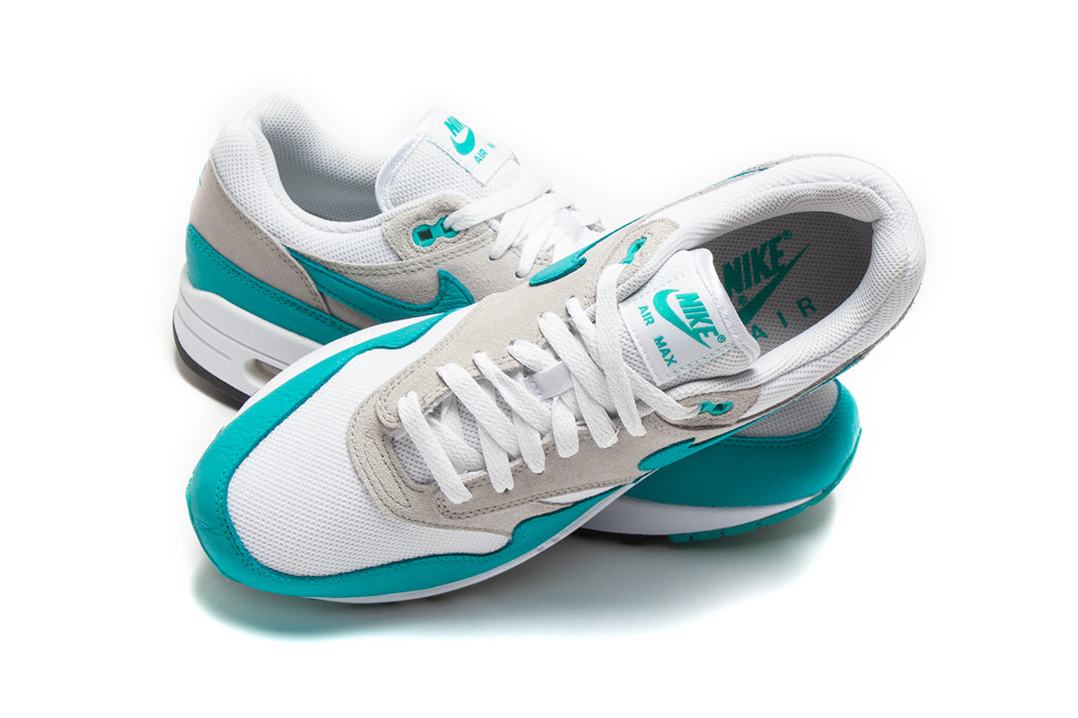 Nike Air Max 1 Clear Jade Turquoise, White DZ4549-001