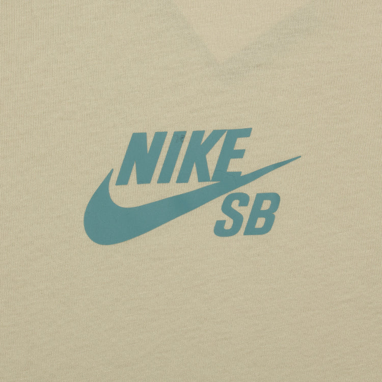 Nike SB | Logo T-Shirt Style # DC7817-104 Color : LT Orewood Brown