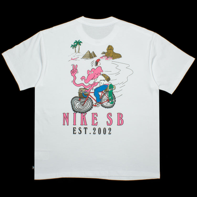 Nike SB | Bike Day T-Shirt Style # FJ1141-100 Color : White