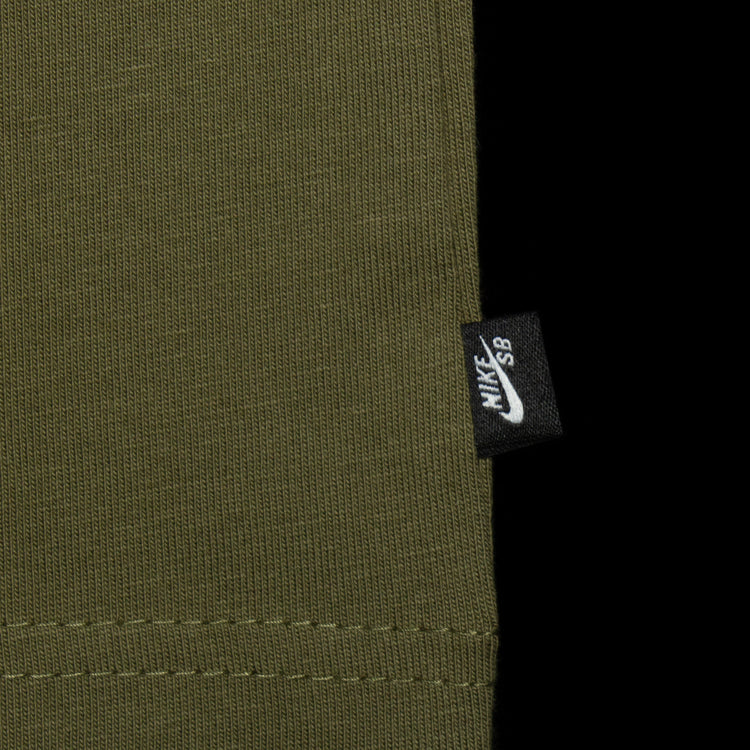 Nike SB | Big Logo T-Shirt Style # CV7539-222 Color : Medium Olive