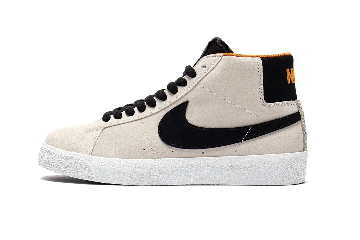 Nike SB | Zoom Blazer Mid Olympic Style # HF3831-001 Color : Phantom / Black / Monarch / Summit White