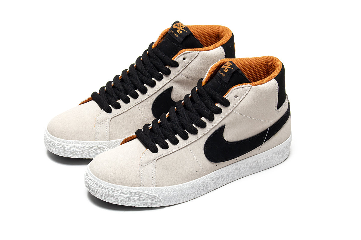 Nike SB | Zoom Blazer Mid Olympic Style # HF3831-001 Color : Phantom / Black / Monarch / Summit White