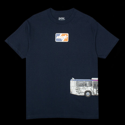 DGK - Transportation T-Shirt
Color : Navy