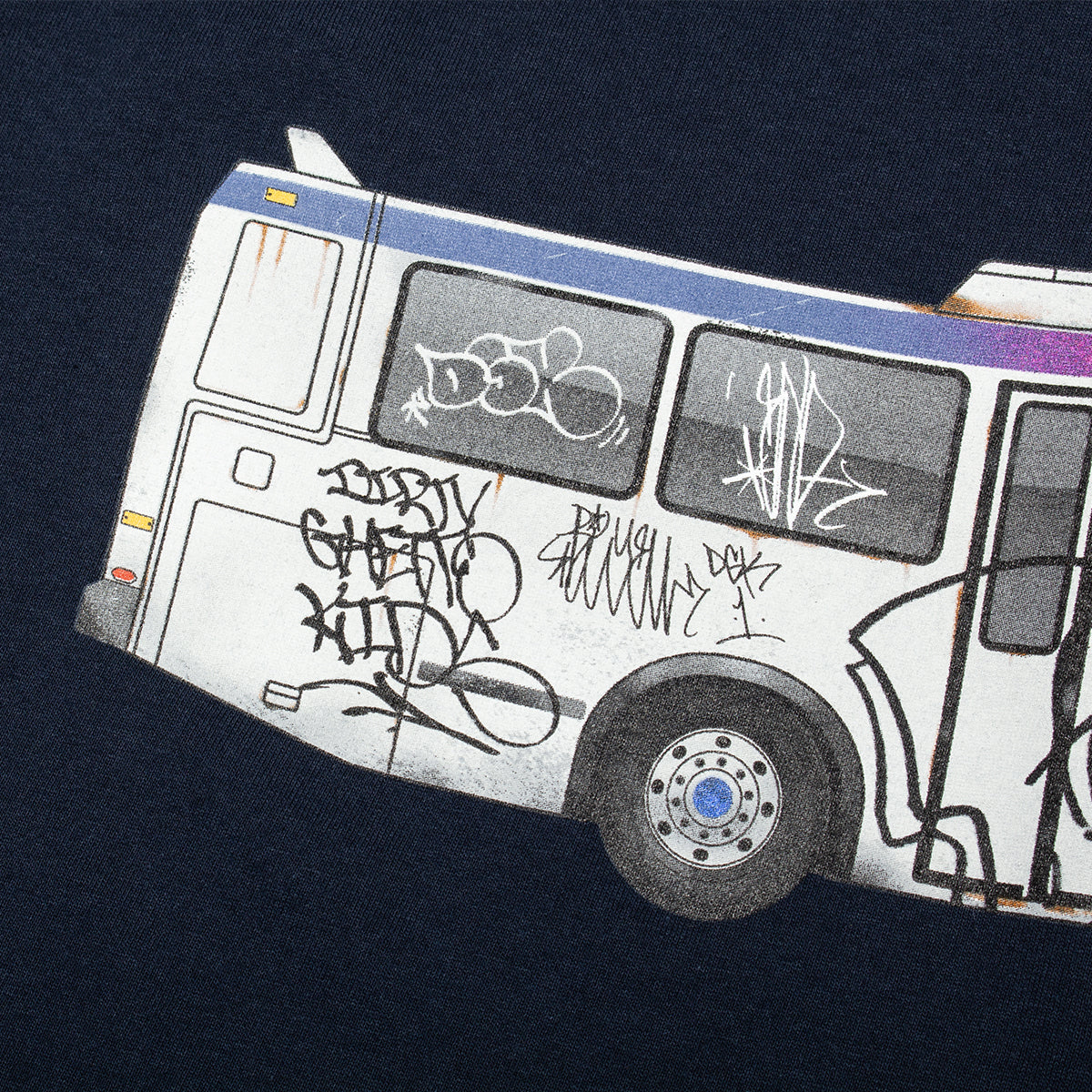 DGK - Transportation T-Shirt
Color : Navy