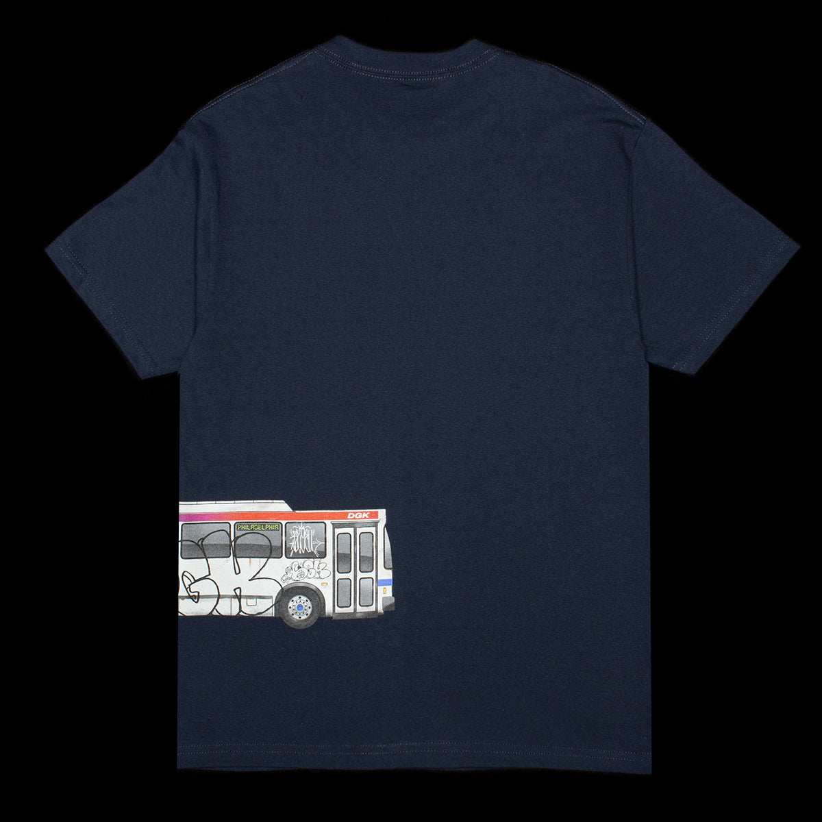 DGK - Transportation T-Shirt
Color : Navy