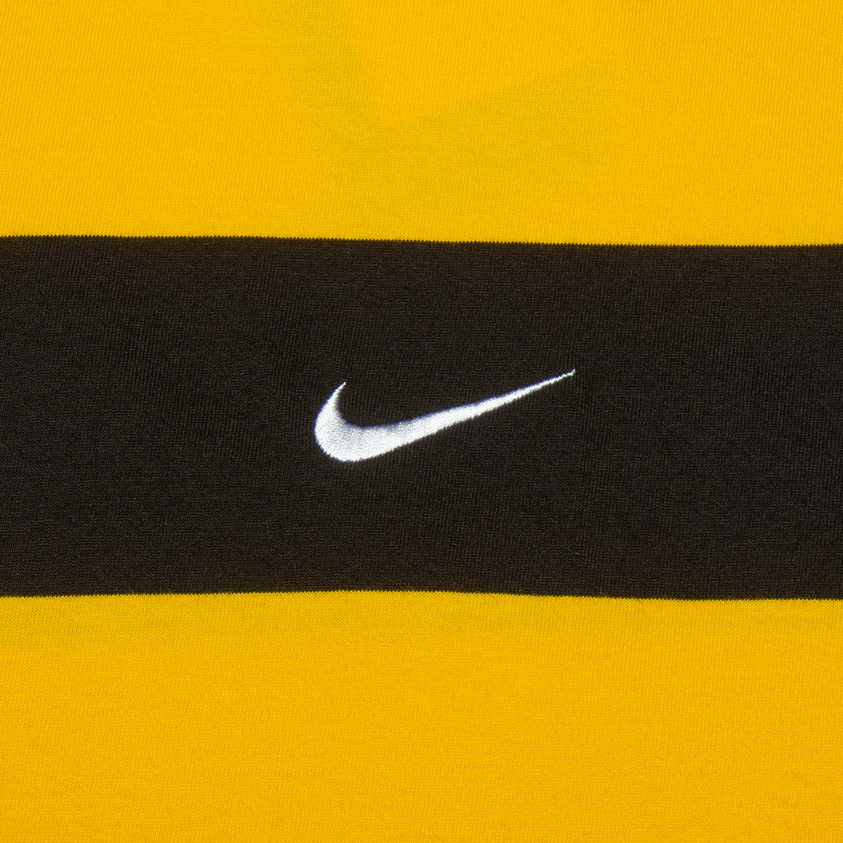 Nike SB | Stripe T-Shirt Style # FB8150-739 Color : University Gold / Black