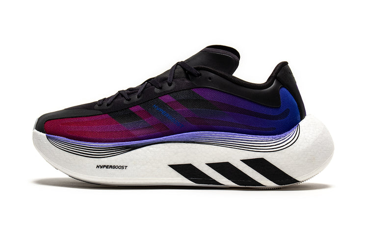 Adidas - Hyperboost Euphoria LT
Style # KZ8511
Color : Core Black / Lucid Blue / Solar Red