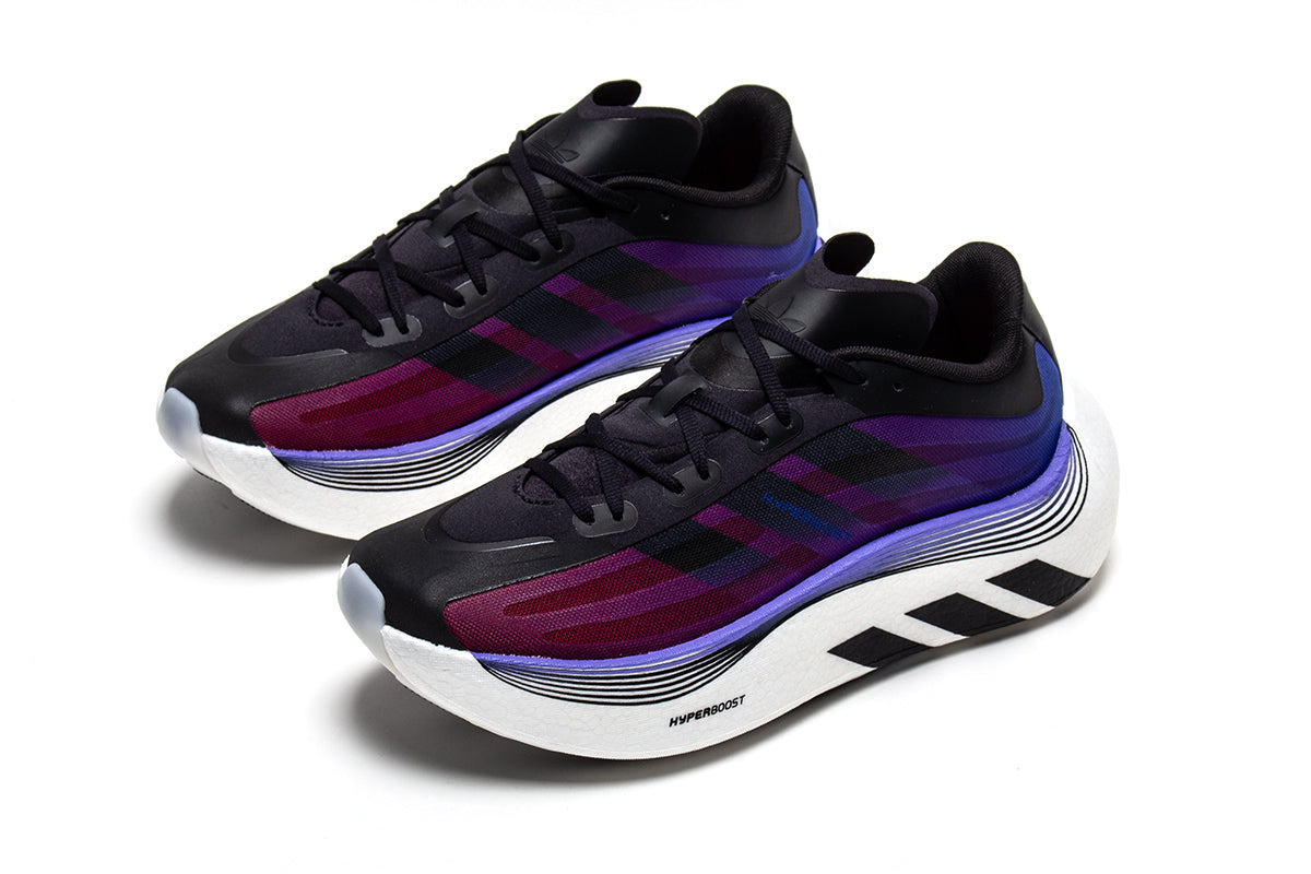 Adidas - Hyperboost Euphoria LT
Style # KZ8511
Color : Core Black / Lucid Blue / Solar Red