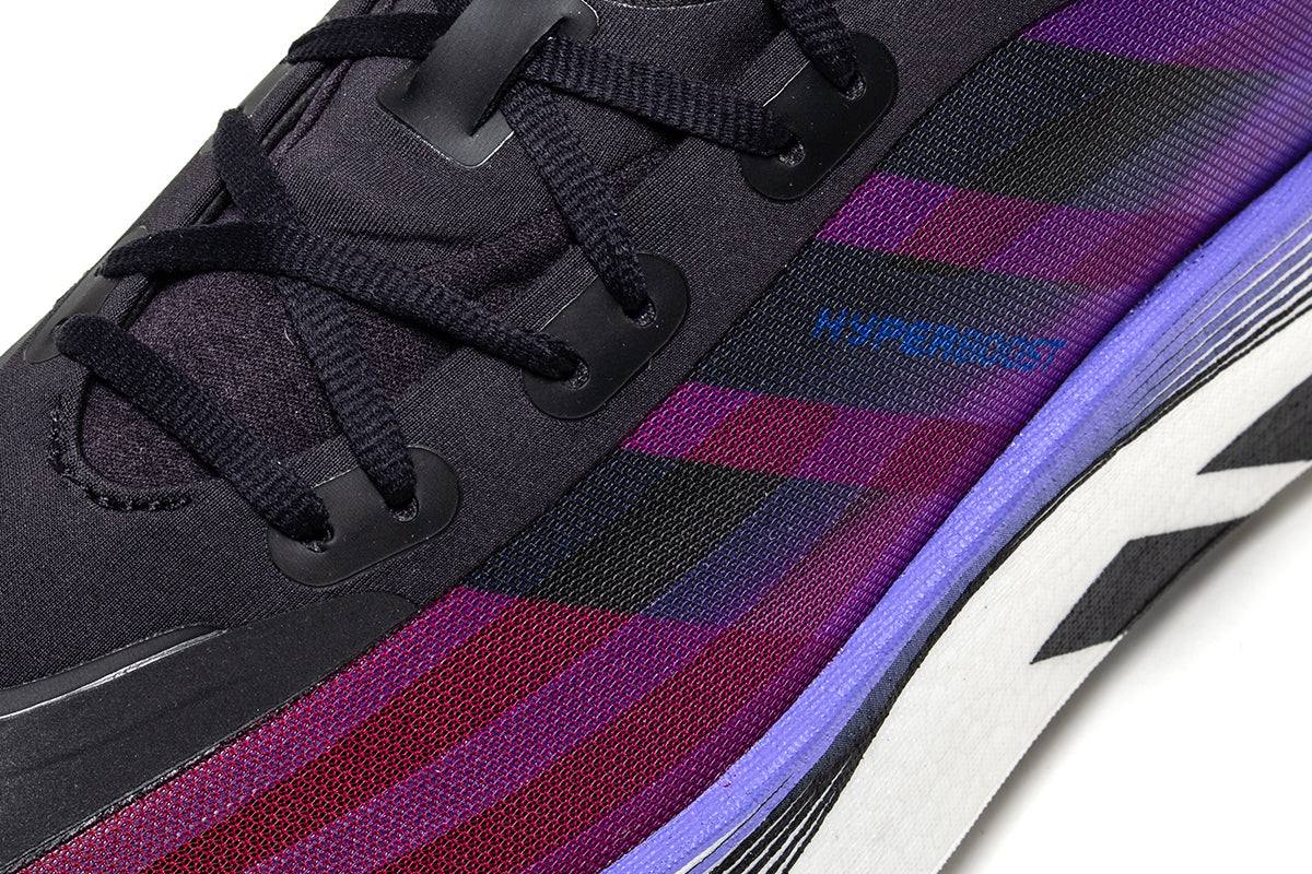 Adidas - Hyperboost Euphoria LT
Style # KZ8511
Color : Core Black / Lucid Blue / Solar Red