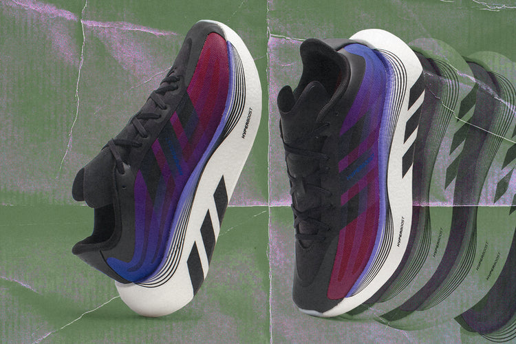 Adidas - Hyperboost Euphoria LT
Style # KZ8511
Color : Core Black / Lucid Blue / Solar Red