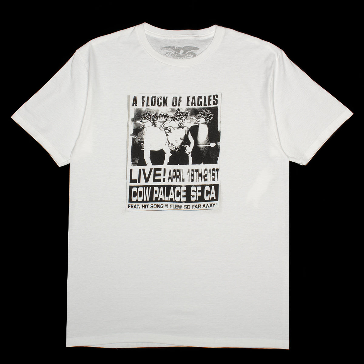 Anti Hero - Flock Of Eagles T-Shirt
Color : White
