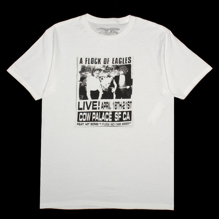 Anti Hero - Flock Of Eagles T-Shirt
Color : White