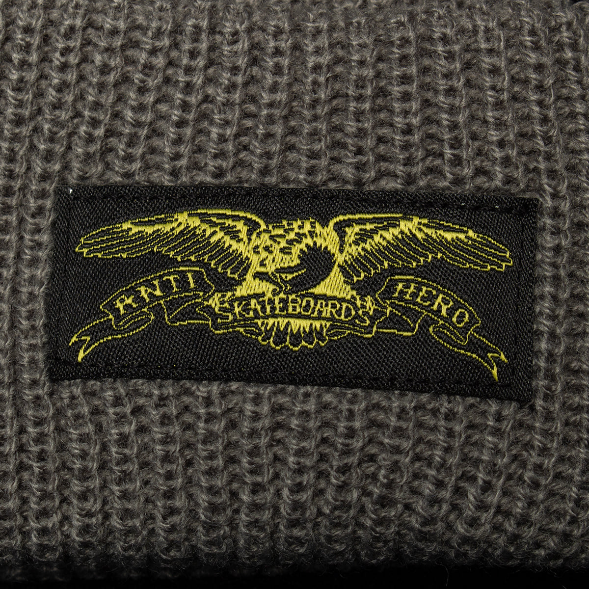 Anti Hero - Eagle Stock Beanie
Color : Charcoal