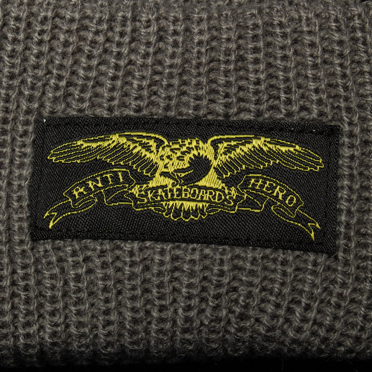 Anti Hero - Eagle Stock Beanie
Color : Charcoal