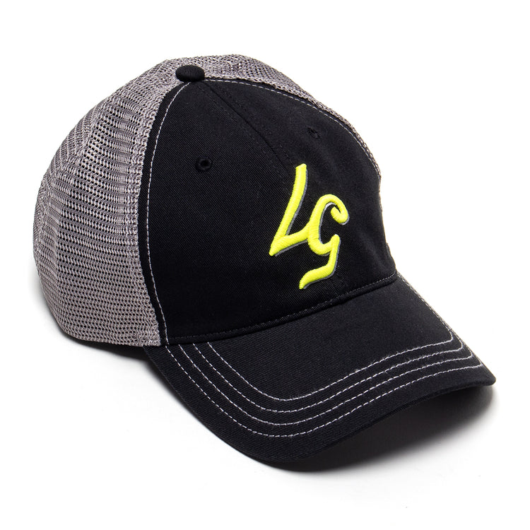 Limosine - 57 Trucker Hat
Color : Black / Dark Grey