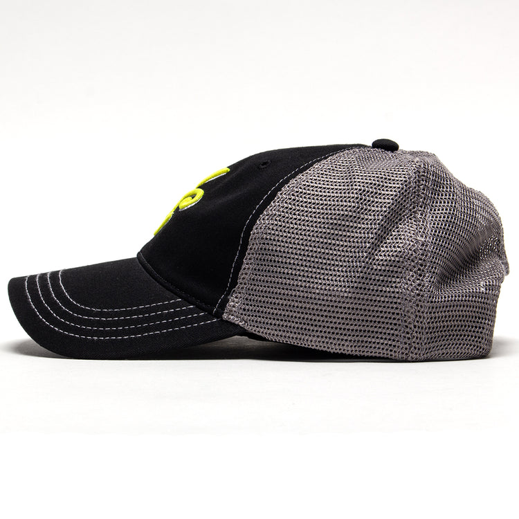Limosine - 57 Trucker Hat
Color : Black / Dark Grey