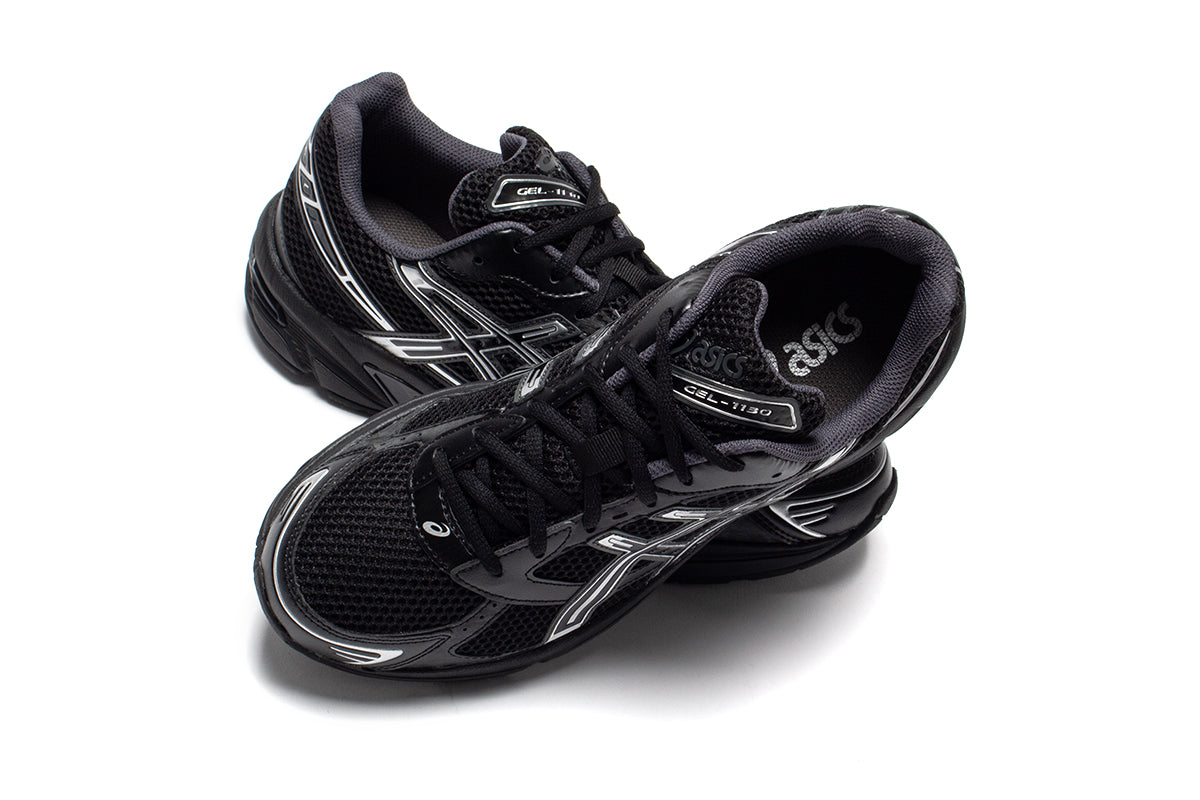 Asics | Gel-1130 Style # 1201A906.001 Color : Black / Pure Silver