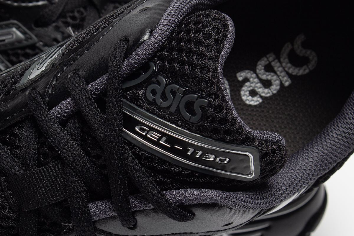 Asics | Gel-1130 Style # 1201A906.001 Color : Black / Pure Silver