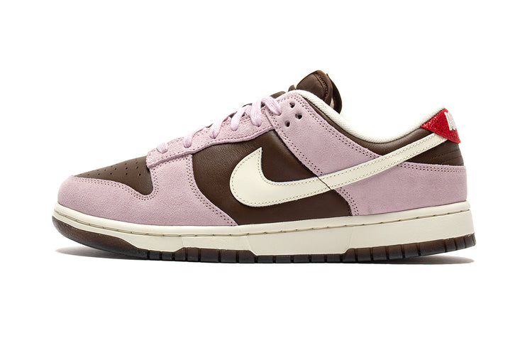 Nike | Women's Dunk Low Style # HM0987-200 Color : Cacao Wow / Pale Ivory / Pink Foam