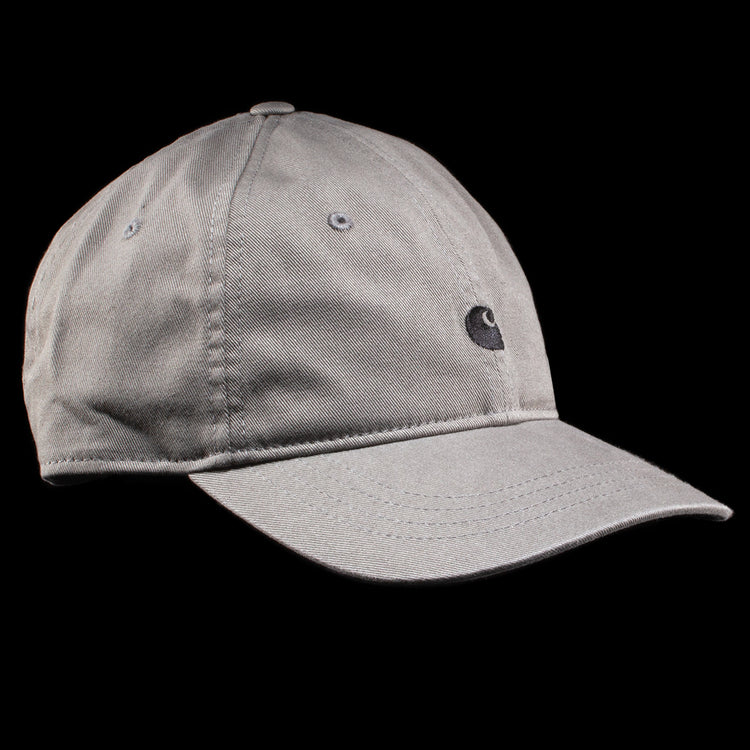 Gorra Carhartt WIP Madison Logo Cap Black White Ajustable Visera curva