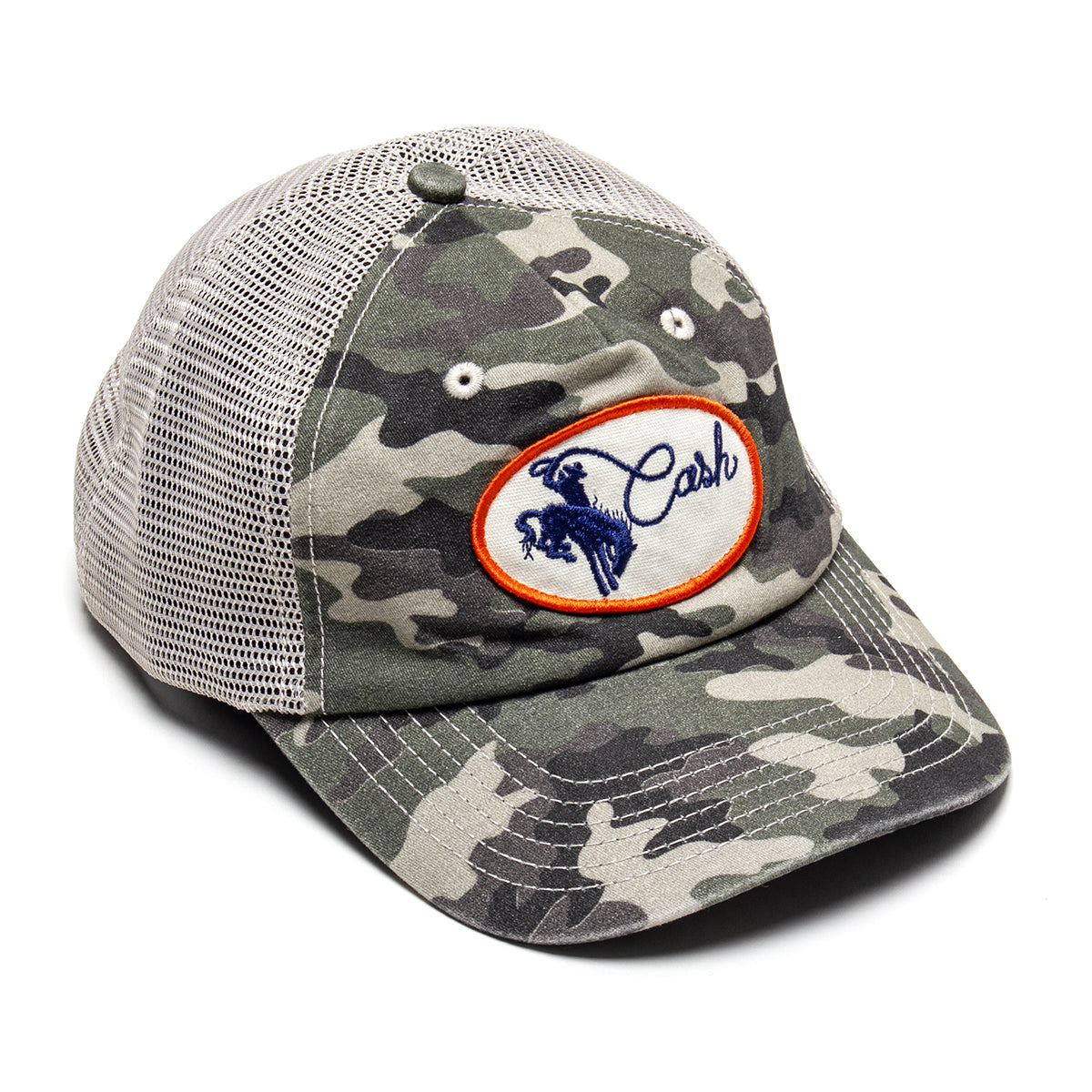 Cash Only - Rodeo Trucker Hat
Color : Camo