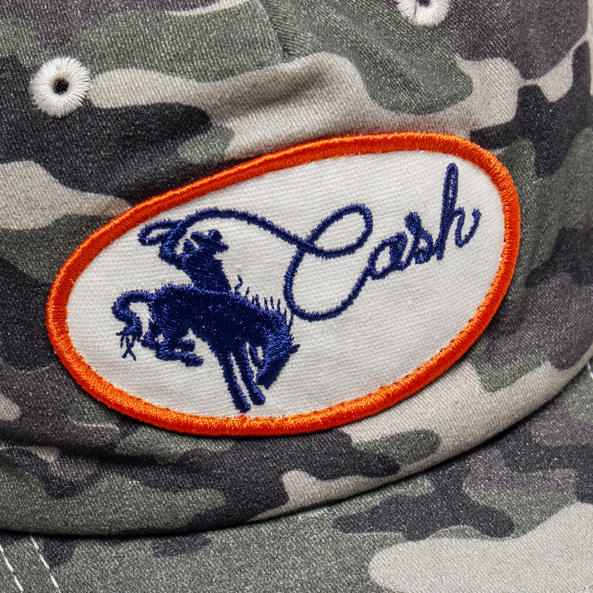 Cash Only - Rodeo Trucker Hat
Color : Camo