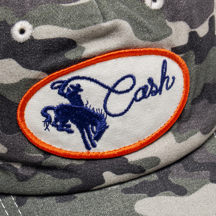 Cash Only - Rodeo Trucker Hat
Color : Camo