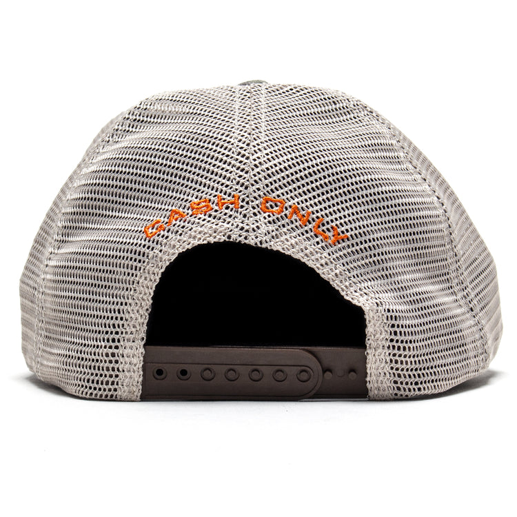Cash Only - Rodeo Trucker Hat
Color : Camo