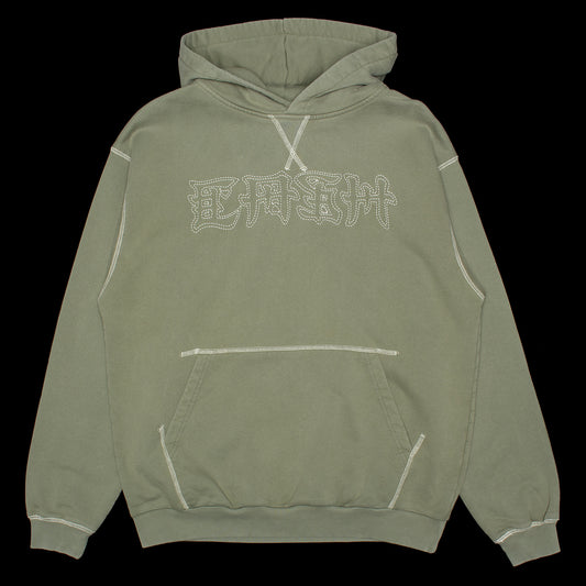 Cash Only - Cash Pullover Hoodie
Color : Washed Dull Mint