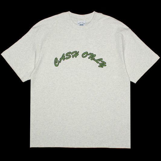 Cash Only - Grid Logo T-Shirt
Color : Ash
