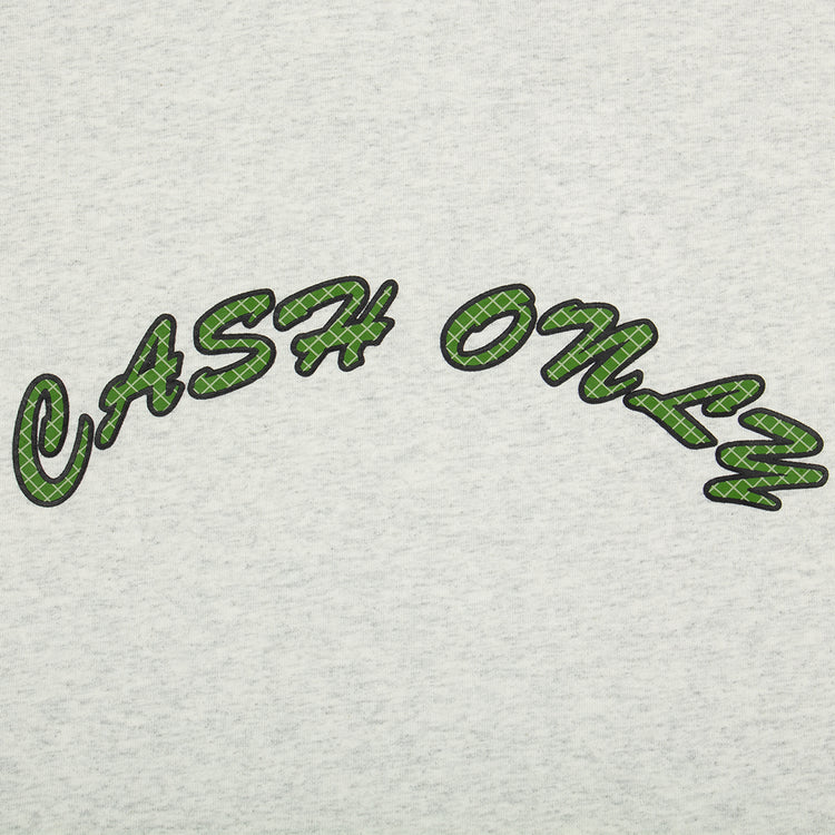 Cash Only - Grid Logo T-Shirt
Color : Ash