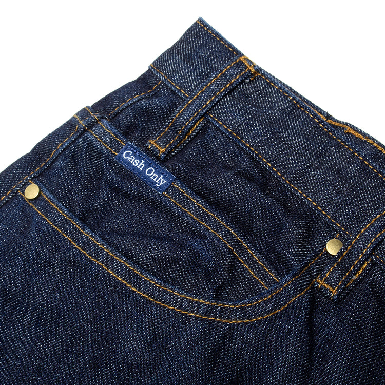 Cash Only - Rodeo Denim Jeans
Color : Blue Selvedge