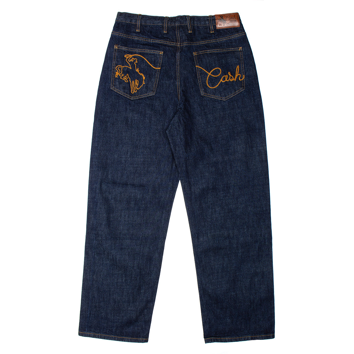 Cash Only - Rodeo Denim Jeans
Color : Blue Selvedge