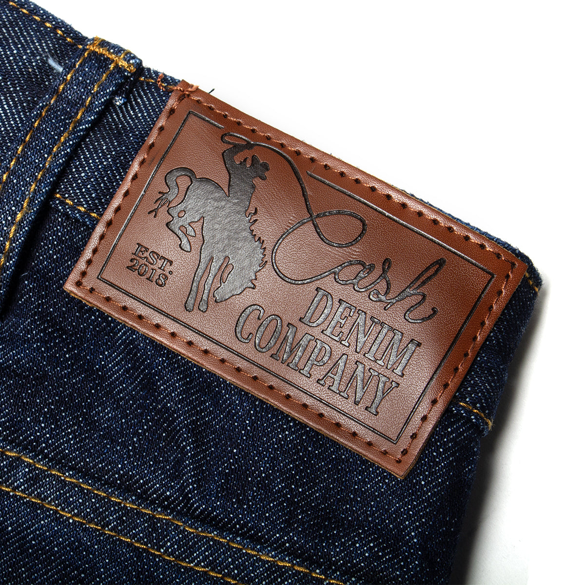 Cash Only - Rodeo Denim Jeans
Color : Blue Selvedge