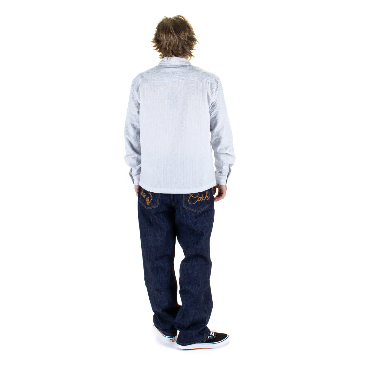 Passport - Gauntlets Workers L/S Shirt
Color : Powder Blue