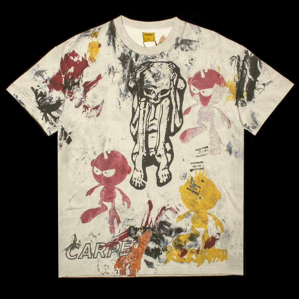 Carpet Company - Rag T-Shirt
Color : White