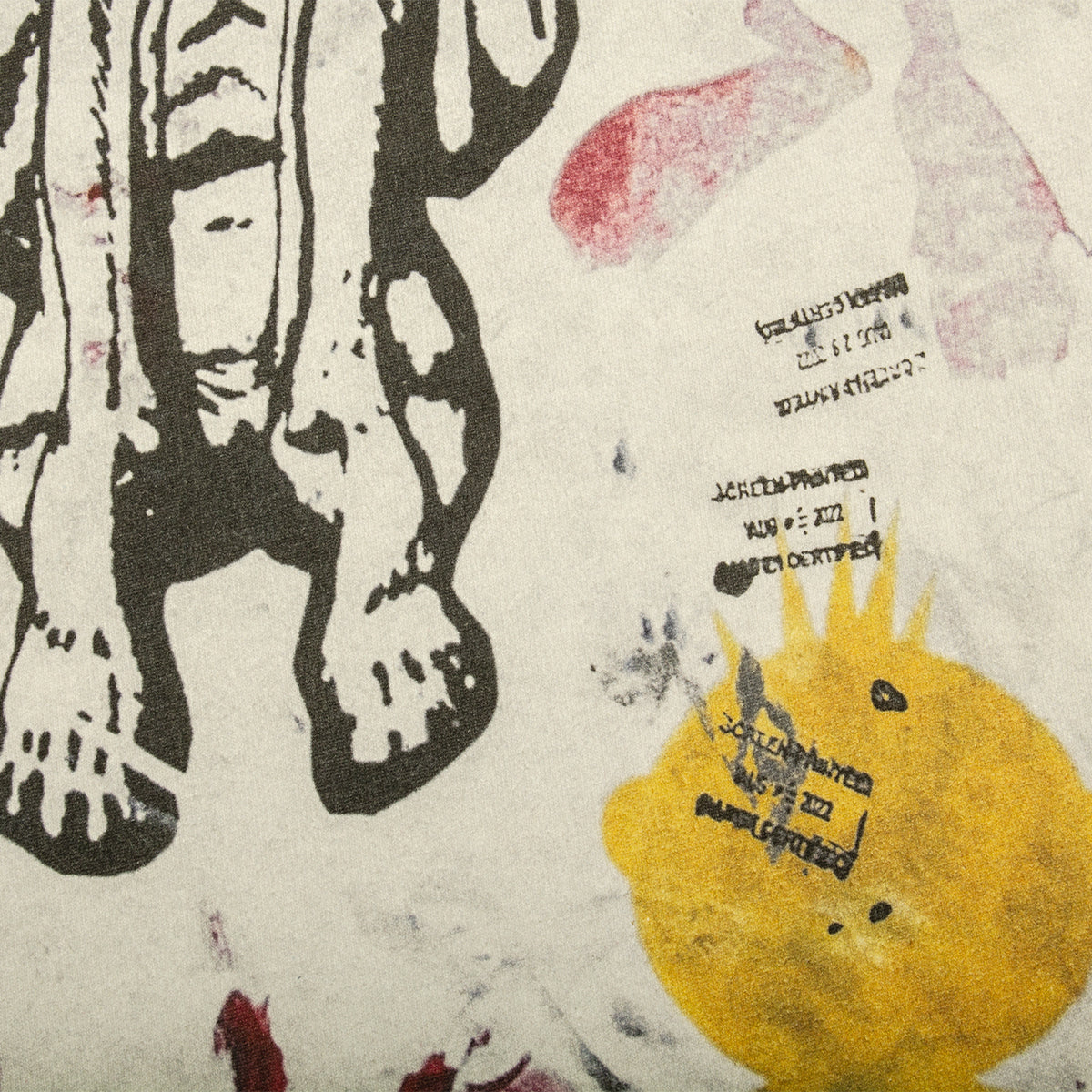 Carpet Company - Rag T-Shirt
Color : White