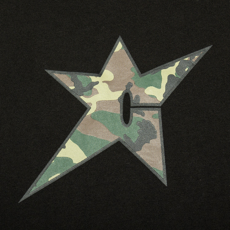 Carpet Company - C-Star T-Shirt
Color : Black / Camo