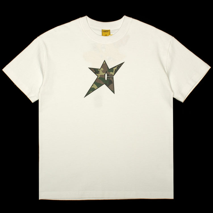 Carpet Company - C-Star T-Shirt
Color : White / Camo
