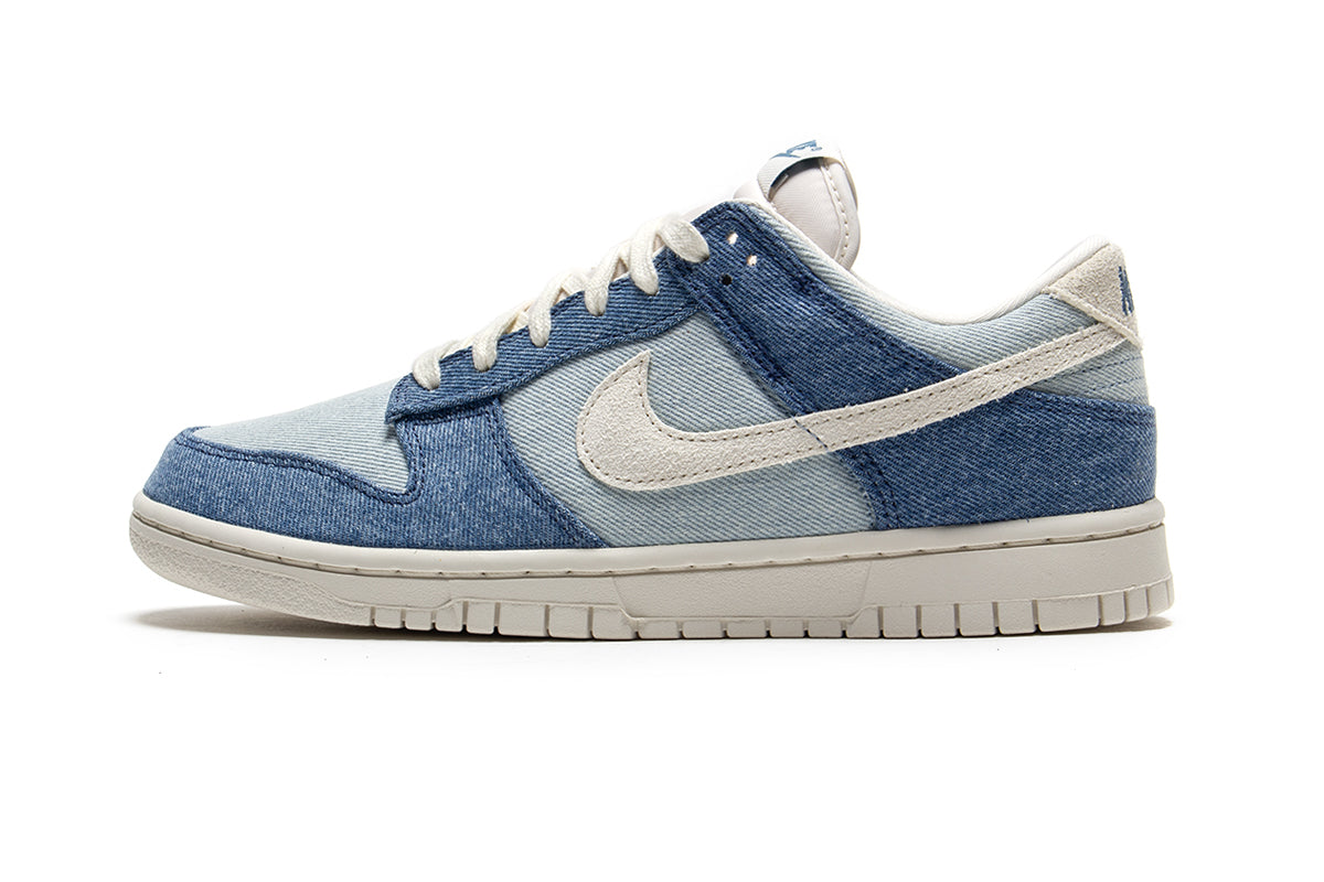 Nike - Dunk Low
Style # IH5073-006
Color : Smokey Blue / Pale Ivory / Denim Turq / Ochre
