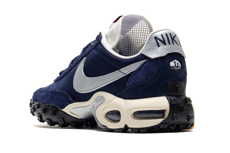 Nike - Air Max Waffle SP 2
Style # IB3656-400
Color : Midnight Navy / Metallic Silver / Black
