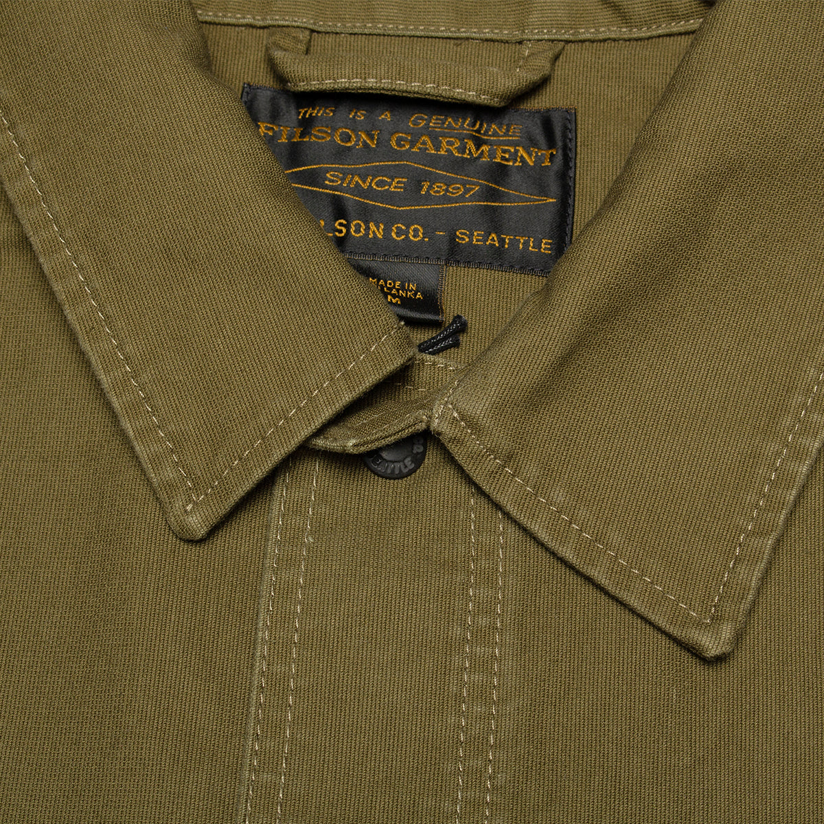 Filson | Jungle Cloth Work Jacket Style # 20277934 Color : Dark Olive