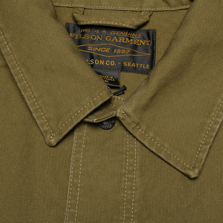 Filson | Jungle Cloth Work Jacket Style # 20277934 Color : Dark Olive